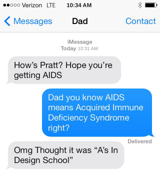 Illustration for article titled 6 Classic Dad Texts
